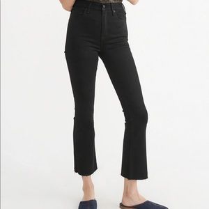Abercrombie Simone high rise ankle flare